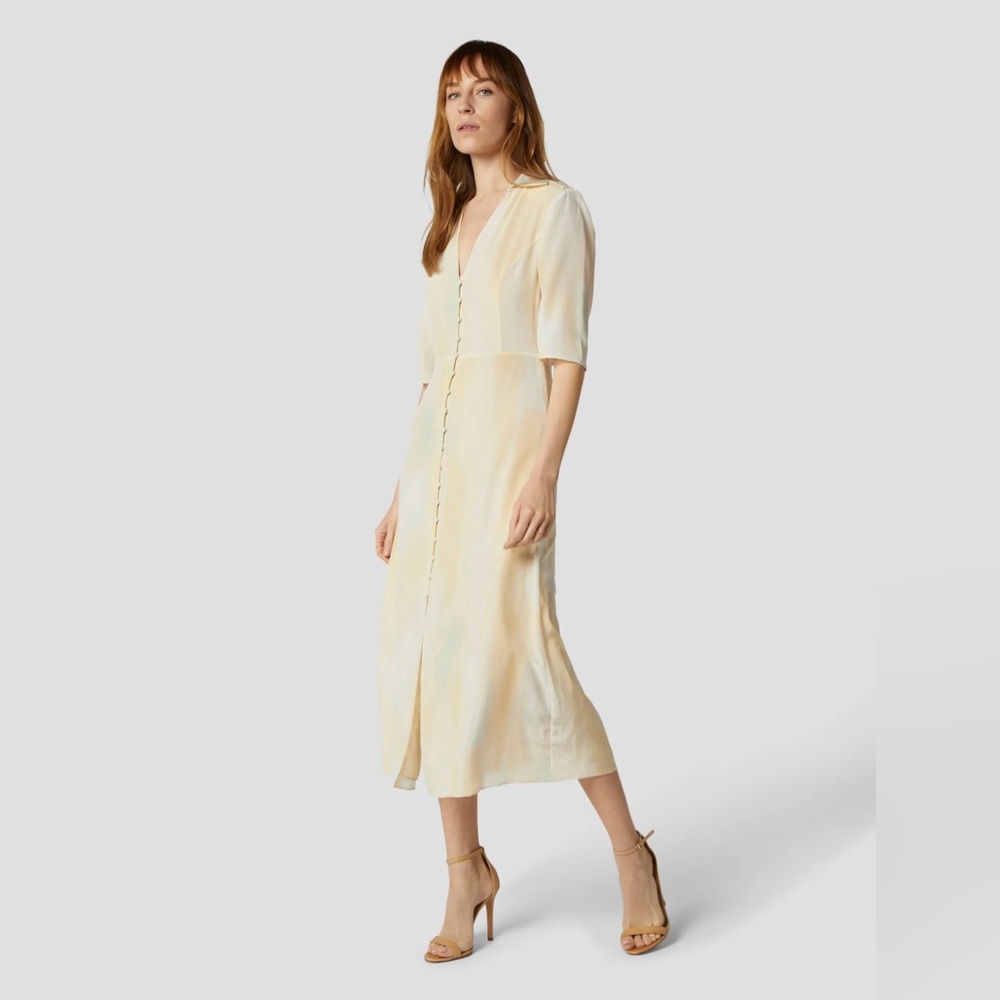 NWT Equipment Balisa Silk Satin Dress